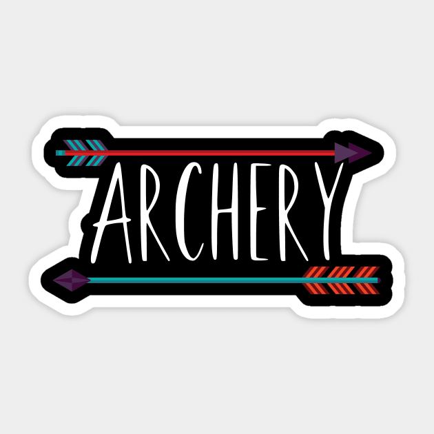 Archery Sticker by maxcode